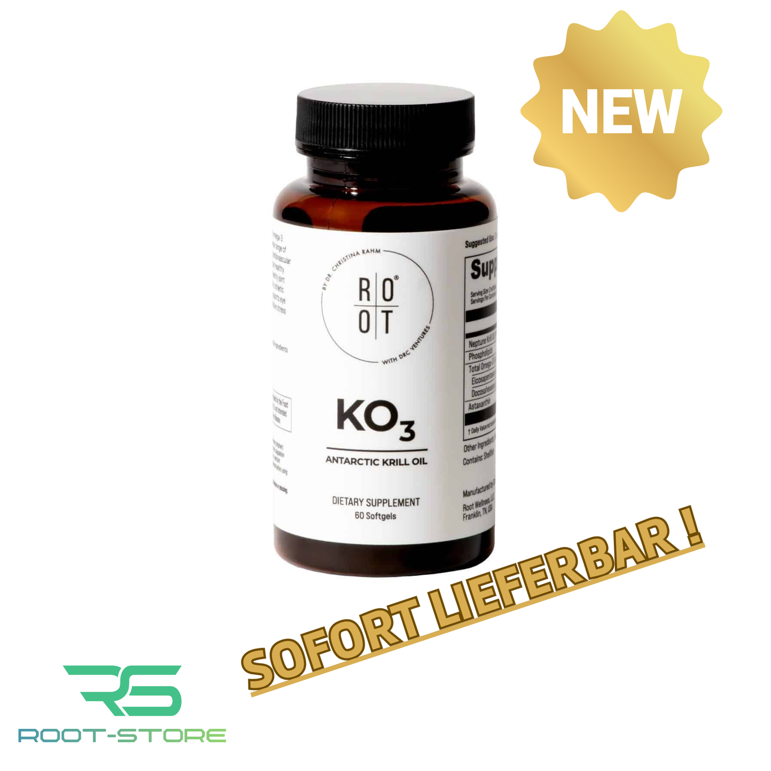 ROOT KO3 Krill Oil