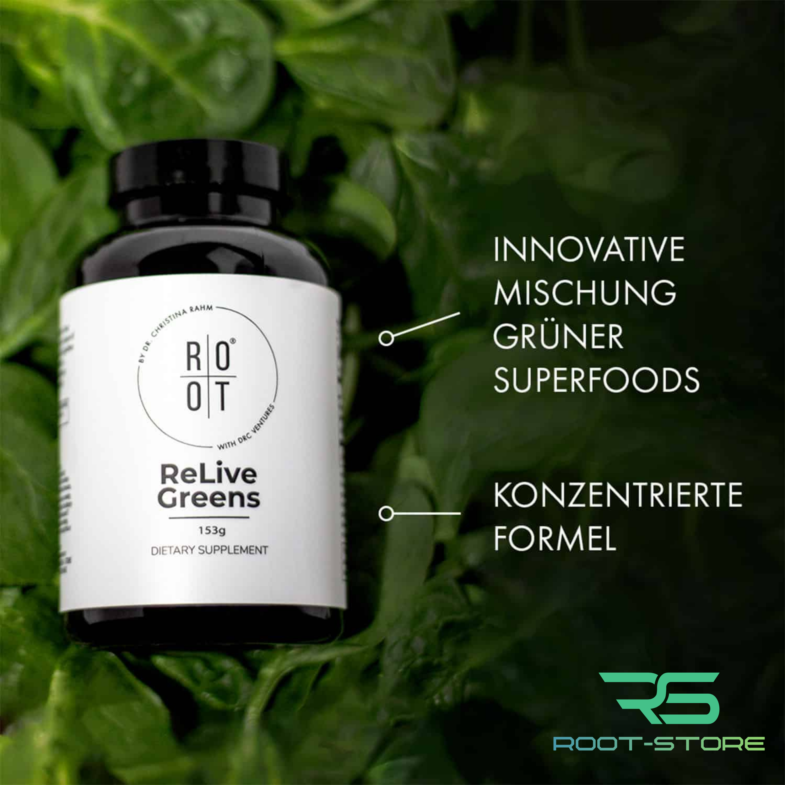 ROOT Dr. Rahm Pack | 1x Clean Slate | 1x Zero-In | 2x Restore | 1x Relive Greens