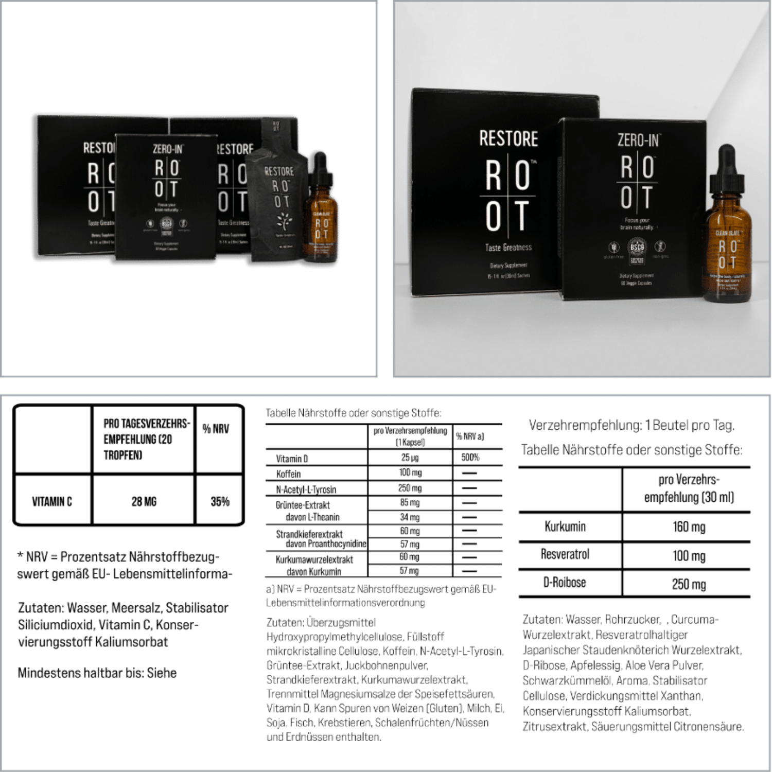 ROOT Trinity Pack | 1x Clean Slate + 1x Zero-In + 1x Restore